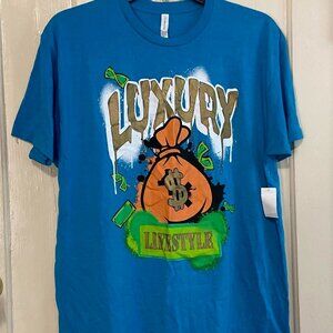 & Other Stories Men's Blue T-shirt